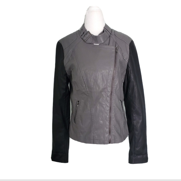 Kut from the Kloth Jackets & Blazers - NWOT Kut From The Kloth Gray Faux Leather Jacket